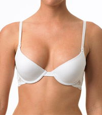 Cotton Cool Convertible Plunge Contour Bra